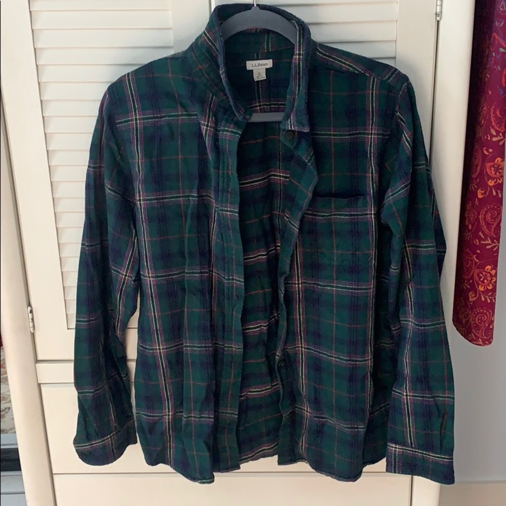 LL Bean flannel